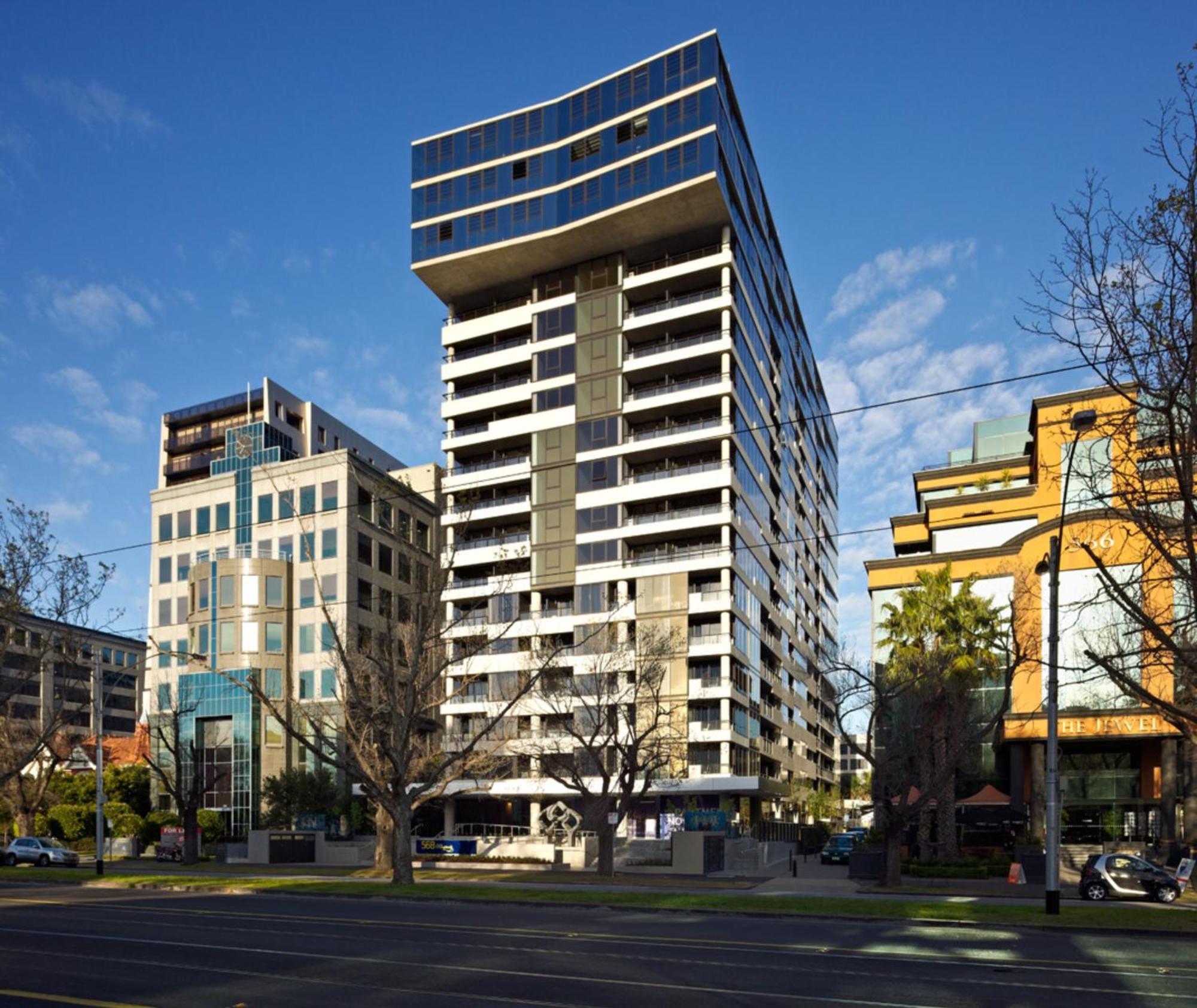Oaks Melbourne St Kilda Road Hotel Esterno foto